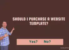 Should I Purchase a Website Template - Wordpress Template