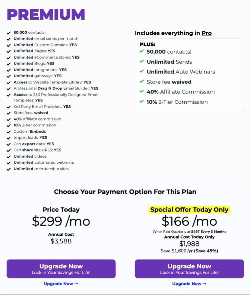 Groove.cm payment plan + lifetime offer