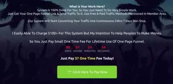 One Page Funnel